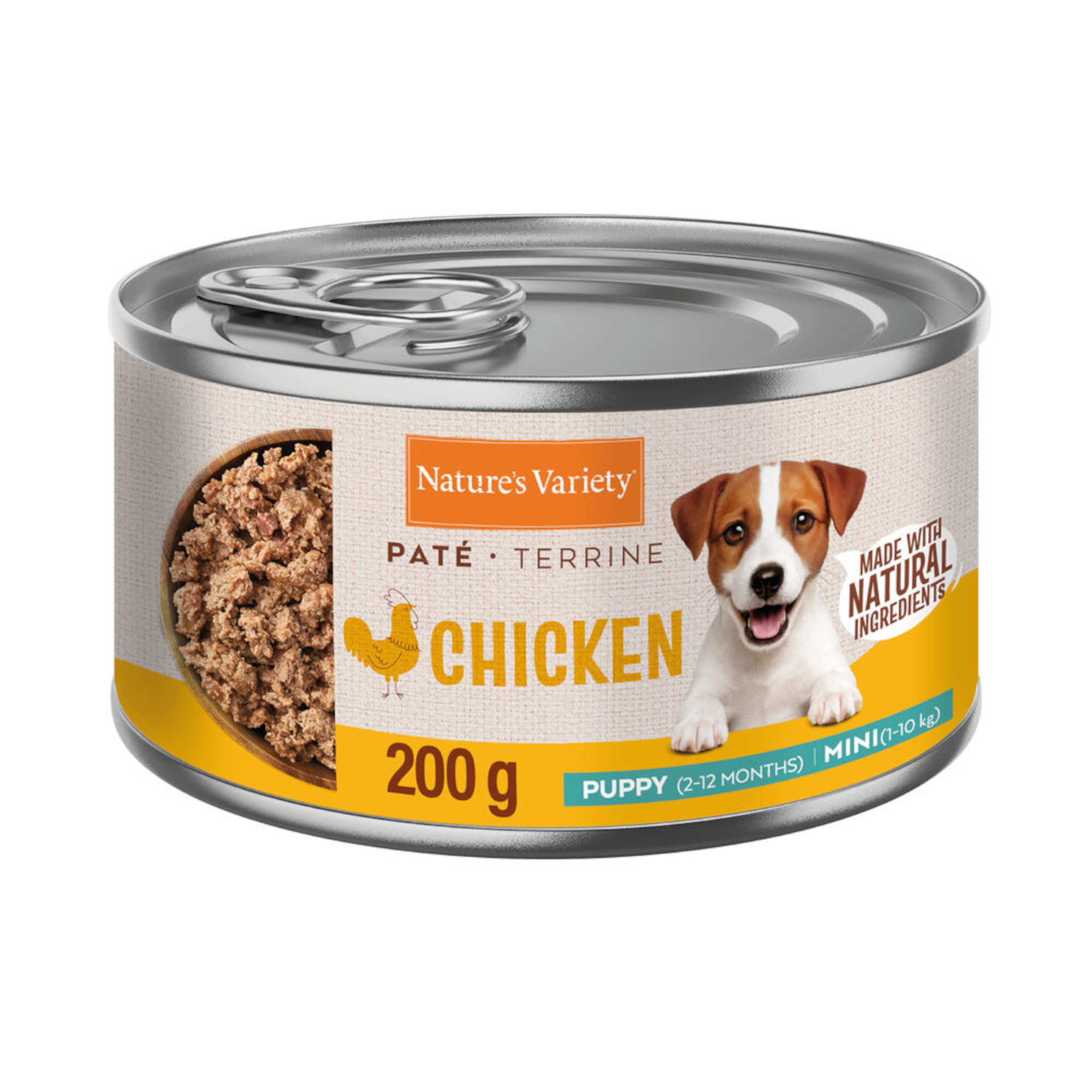 Nature's Variety Paté Mini Puppy, 200 g - Kurczak