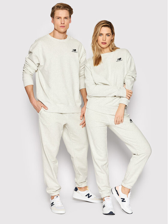 New Balance Spodnie dresowe Unisex UP21500 Szary Ahletic Fit