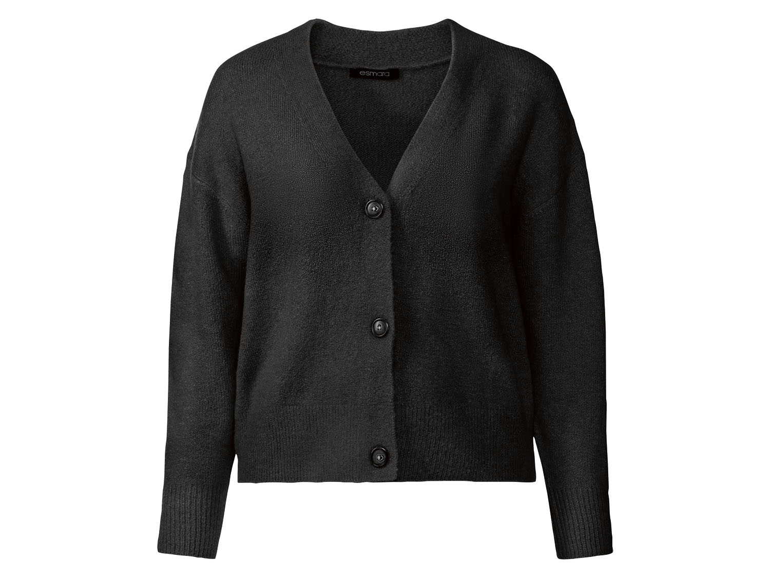 esmara® Kardigan damski XXL (XL (48/50), Czarny)