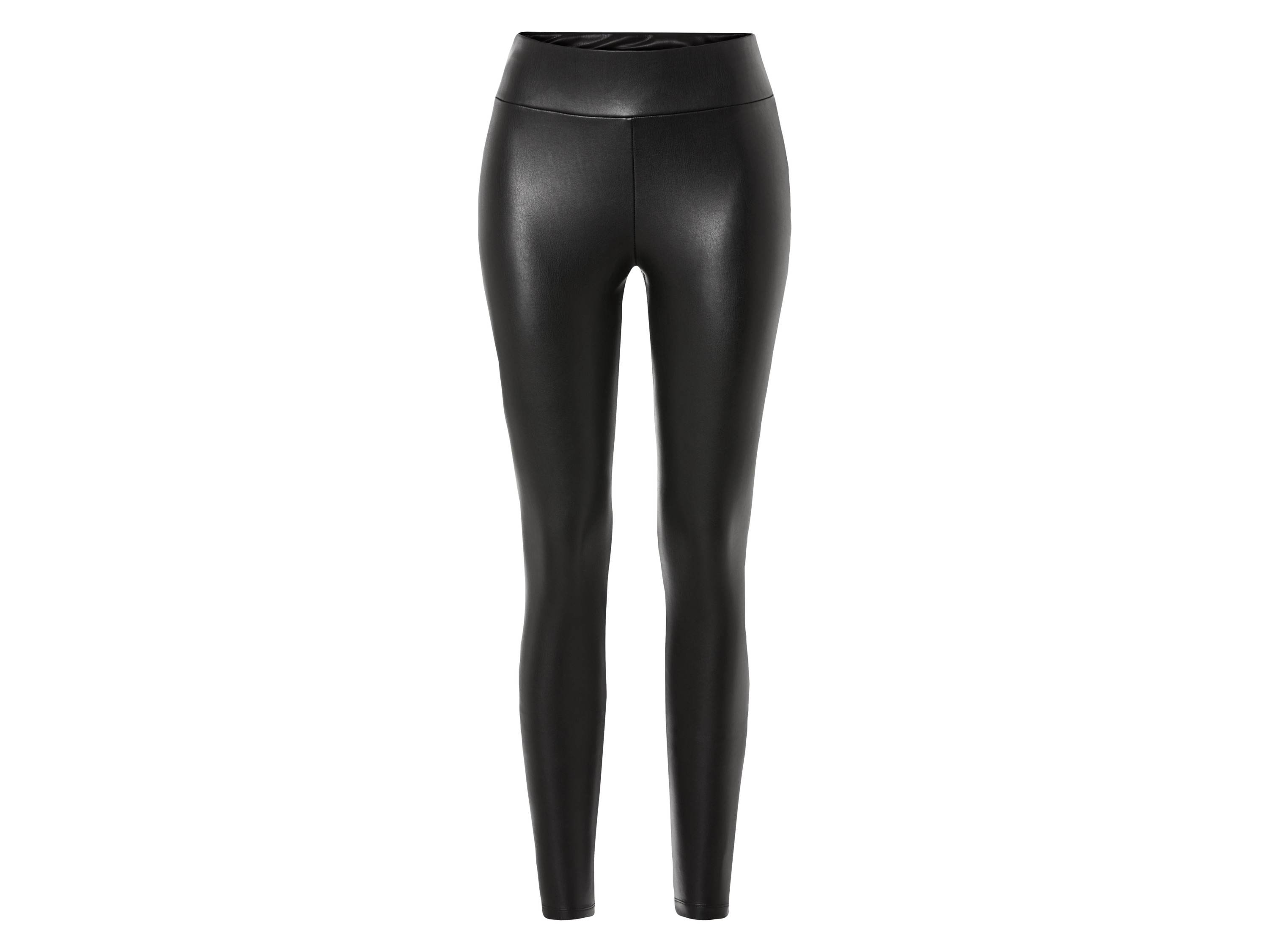 esmara® Legginsy damskie o wyglądzie skóry (Legginsy, 42)