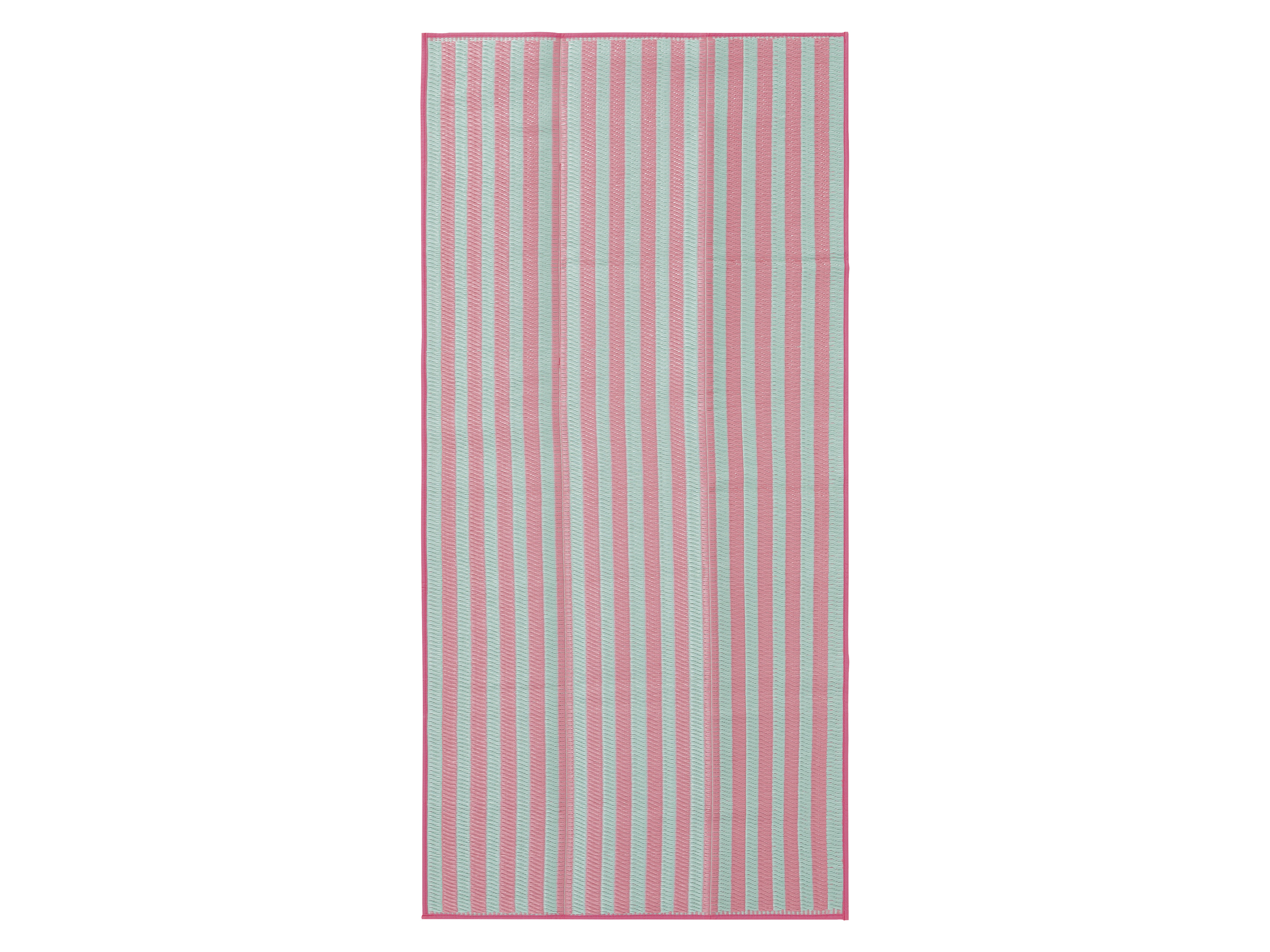 CRIVIT Mata plażowa składana, 90 x 180 cm (Różowy)