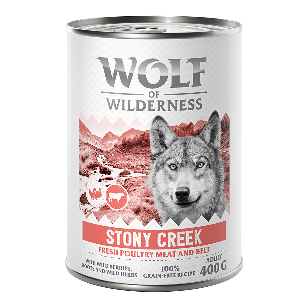 Wolf of Wilderness "Expedition" Stony Creek - drób z wołowiną, 1 x 400 g - Adult