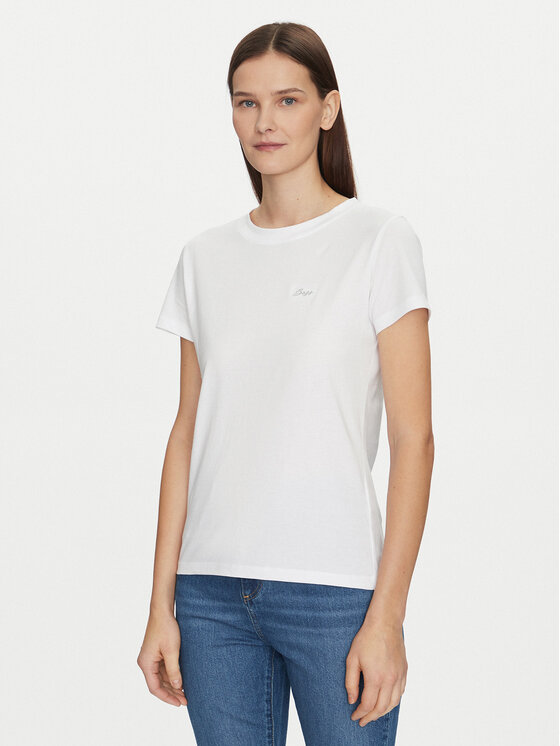 BOSS T-Shirt Esogo 50536628 Écru Regular Fit