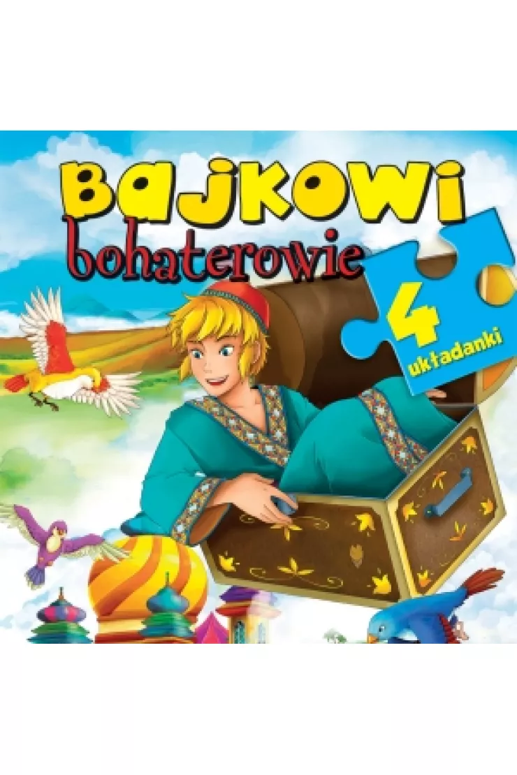 4 układanki. Bajkowi bohaterowie
