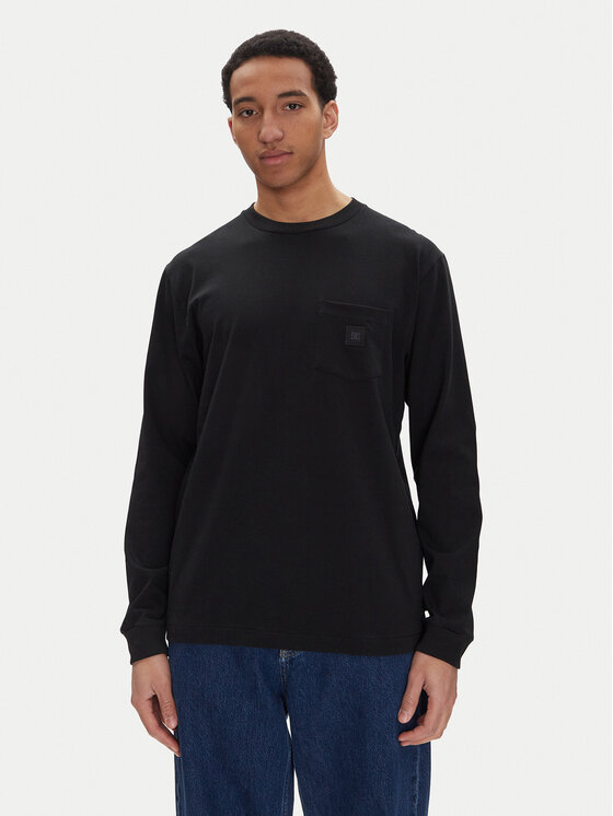 DC Shoes Bluza ADYKT03247 Czarny Standard Fit