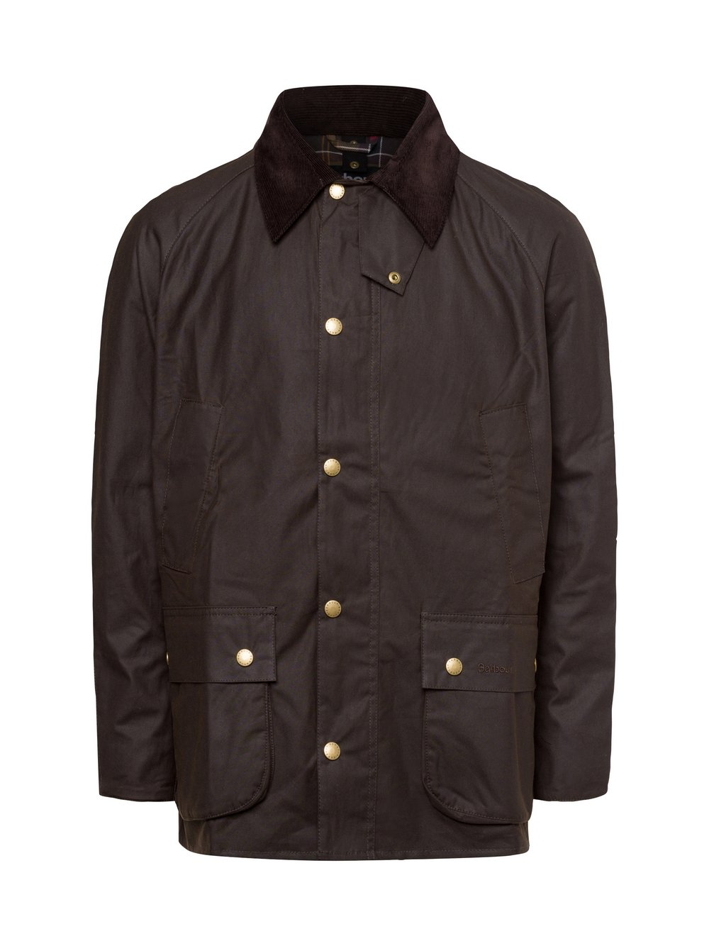 Barbour Kurtka męska Mężczyźni Bawełna brązowy jednolity, XXXL
