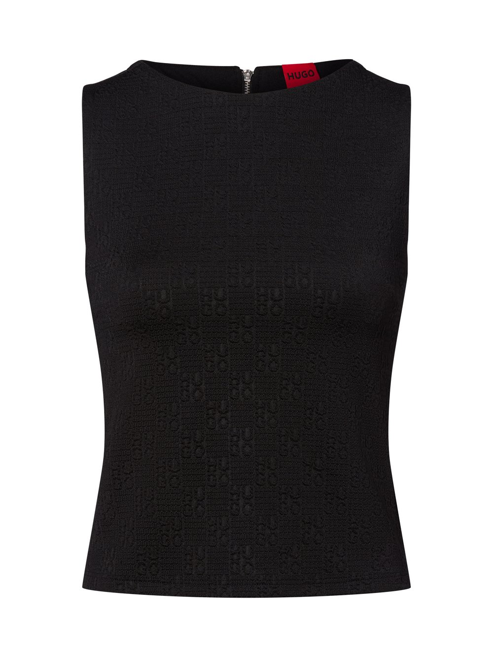 HUGO Top damski - Daironi Kobiety czarny, M