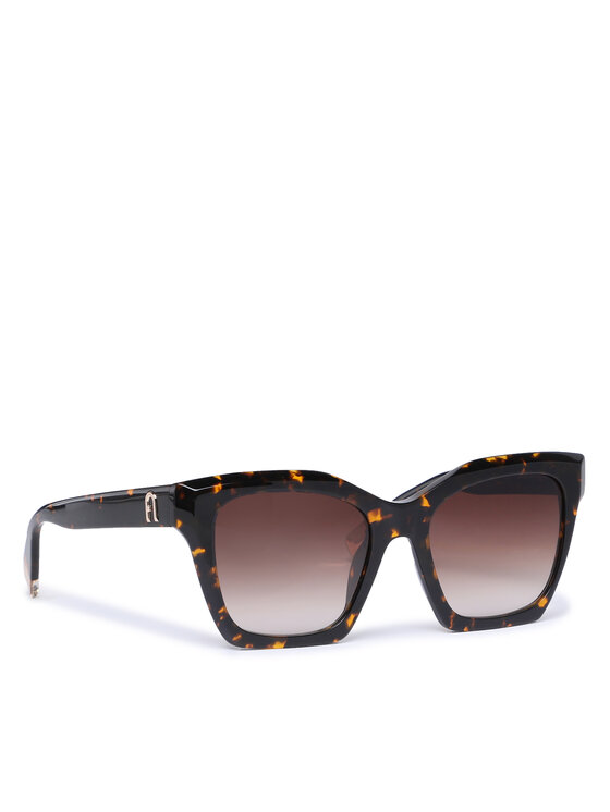 Furla Okulary przeciwsłoneczne Sunglasses SFU621 WD00055-A.0116-AN000-1-060-20-CN-D Brązowy