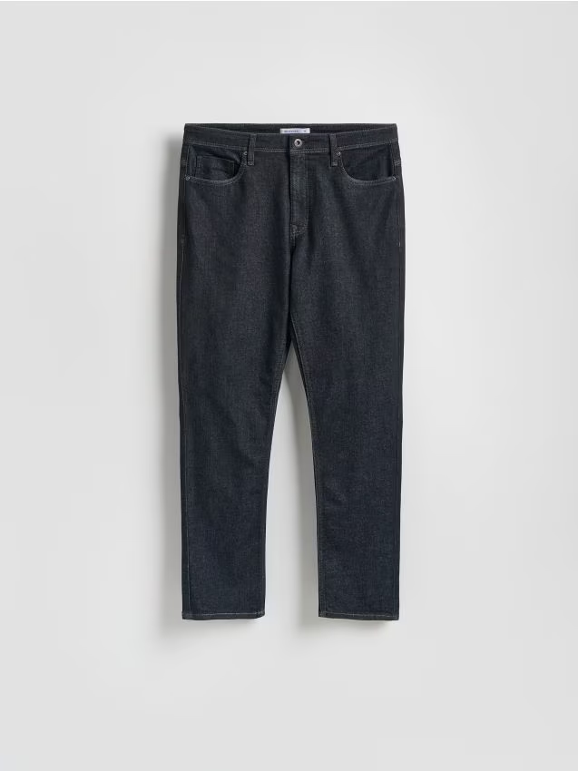 Reserved - Jeansy slim fit - granatowy