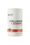 OstroVit Collagen + Vitamin C kolagen 400 g peach