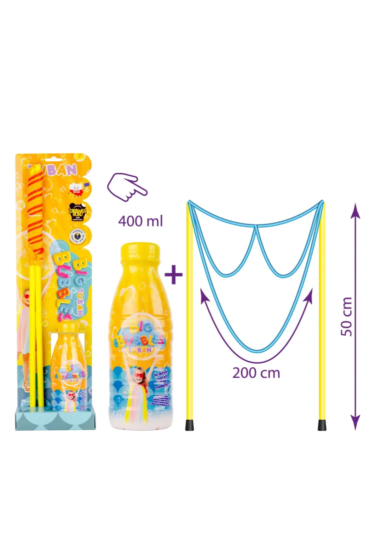 Sznurek do baniek Okulary + 400ml płynTUBAN