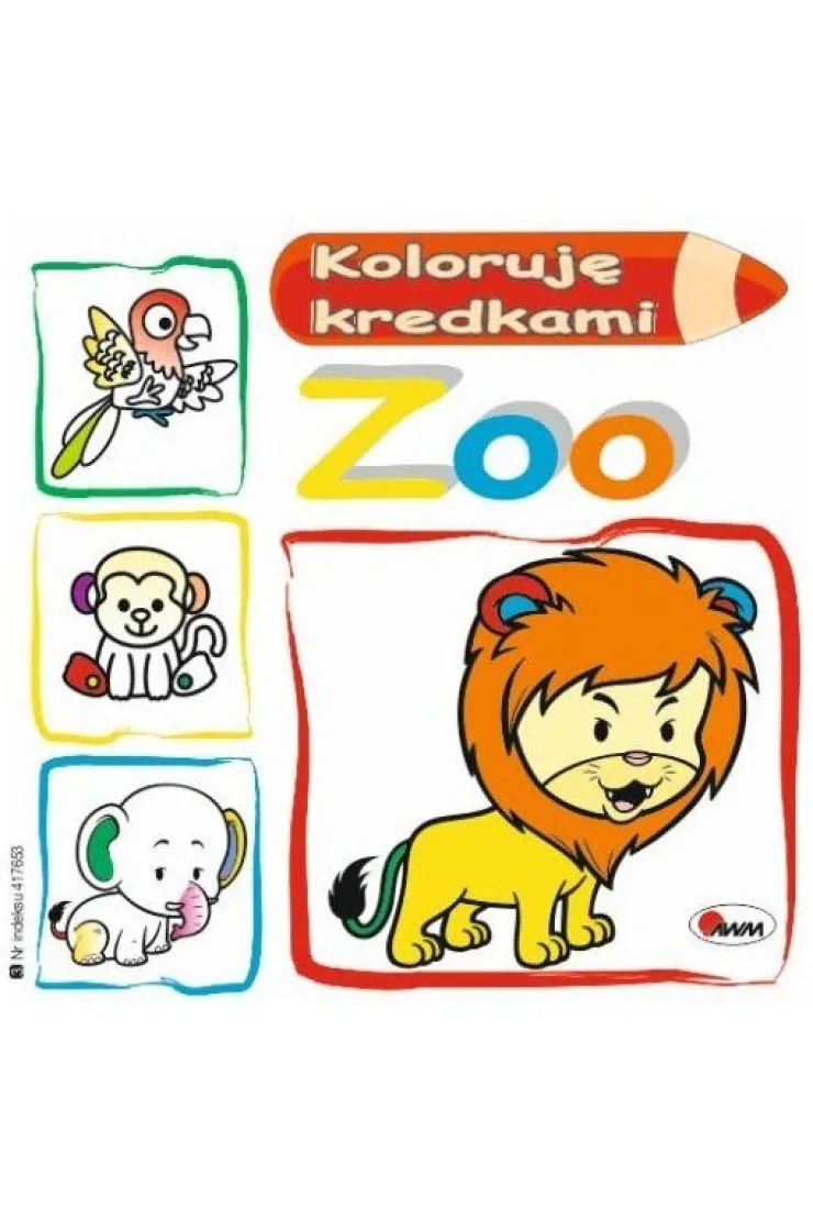 Koloruję kredkami. Zoo