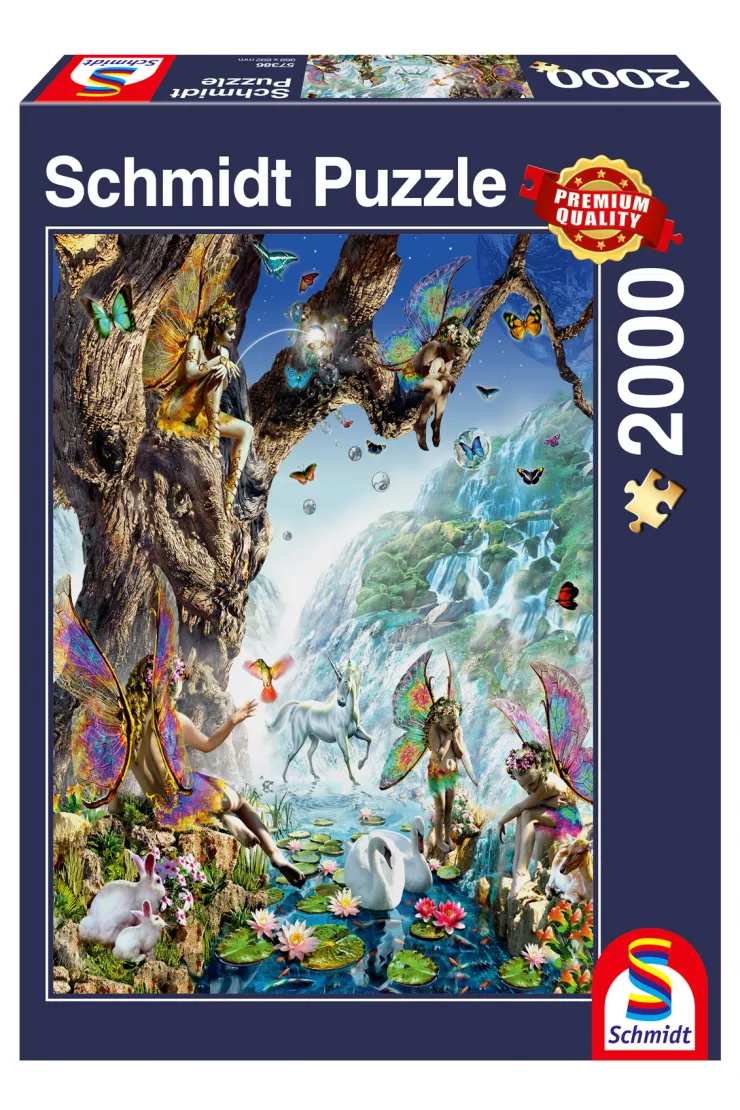 Puzzle 2000 el. Wodne wróżki