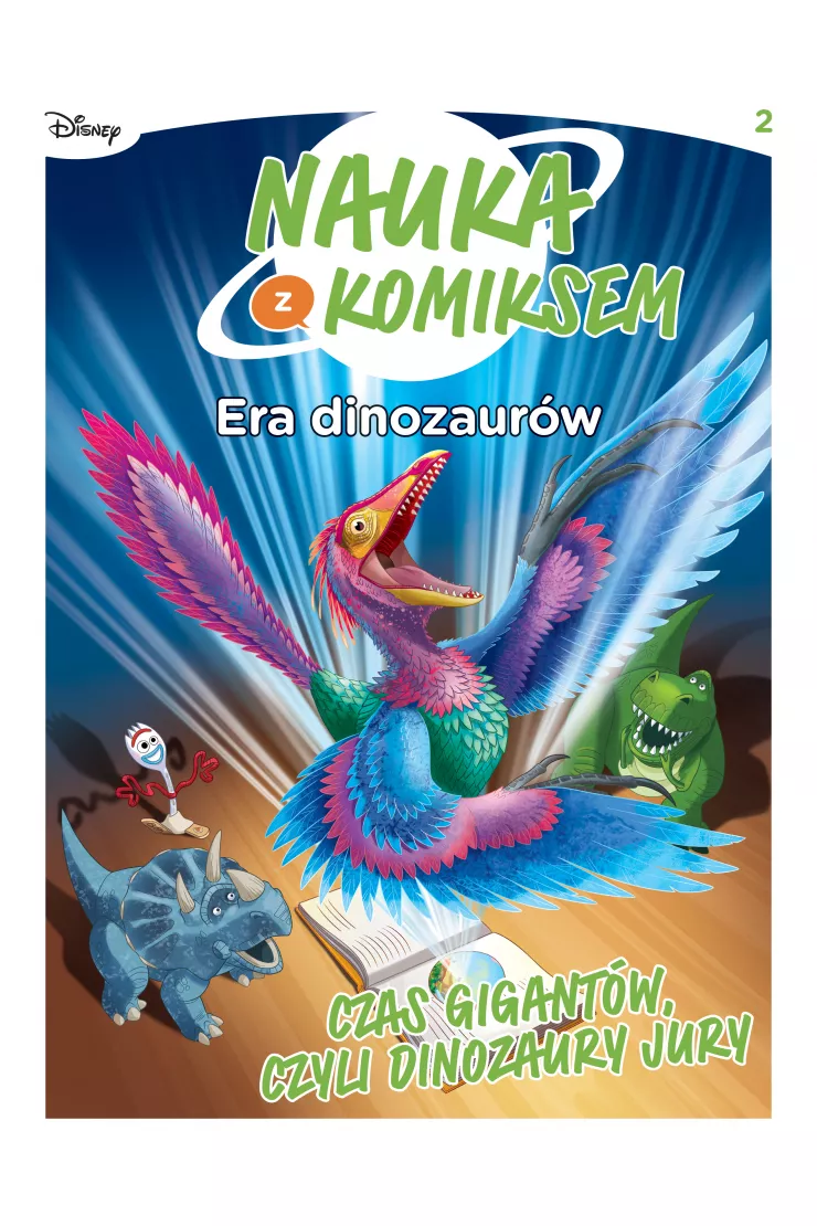 Czas gigantów, czyli dinozaury jury. Nauka z komiksem. Era dinozaurów. Tom 2