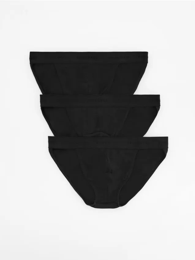Reserved - Slipy 3 pack - czarny
