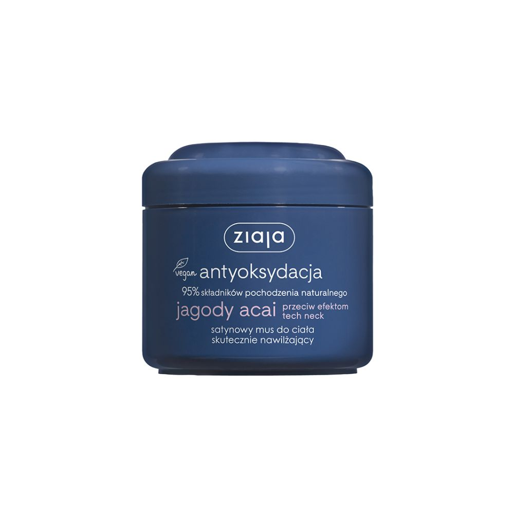 Ziaja Jagody Acai nawilżający mus do ciała 200 ml