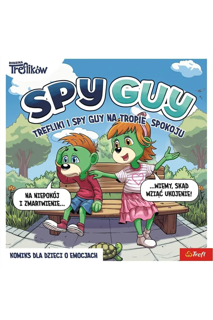 Komiks Spy Guy Trefliki i Spy Guy na tropie spokoju