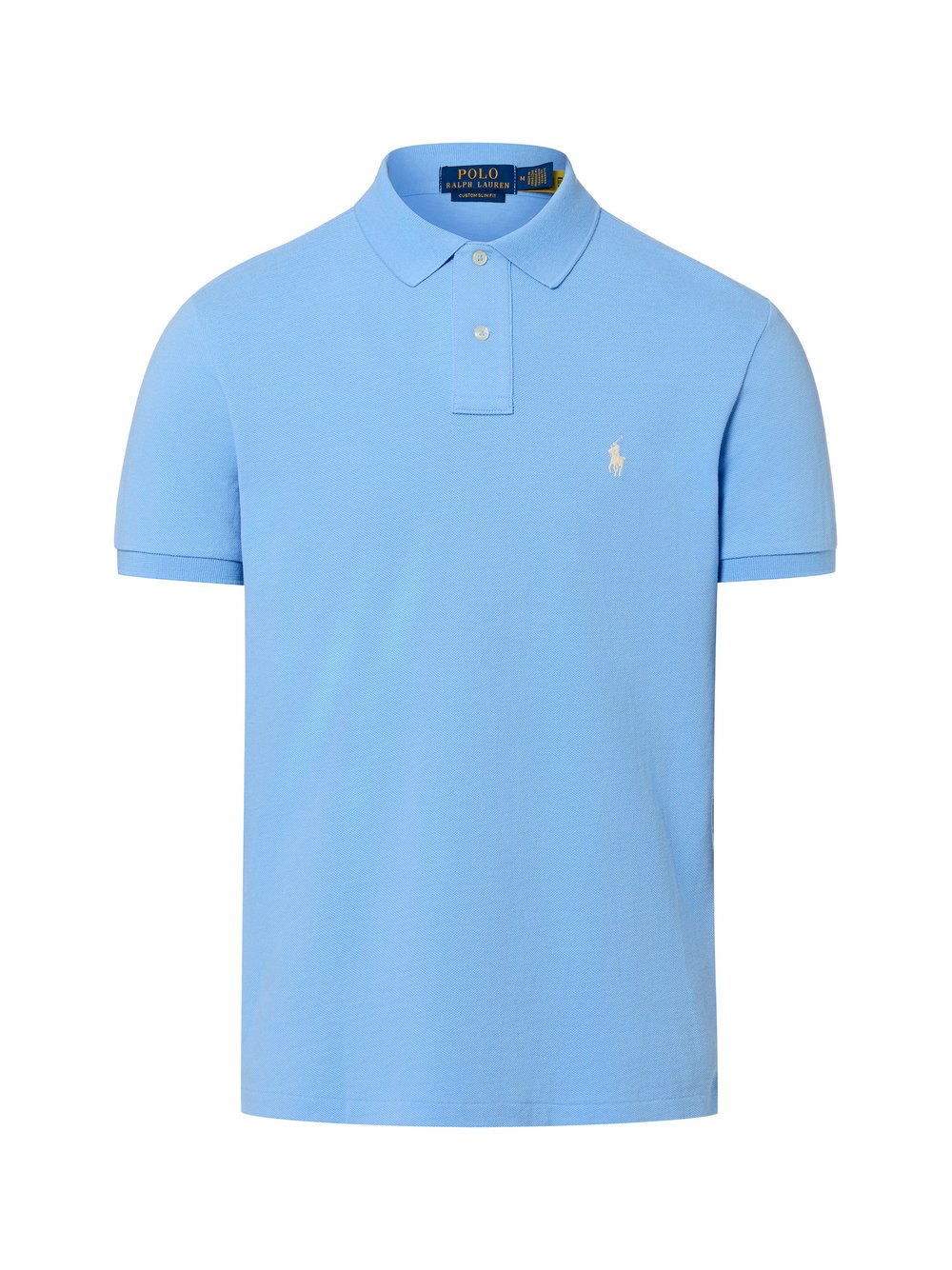 Polo Ralph Lauren Męska koszulka polo Mężczyźni Bawełna niebieski, M