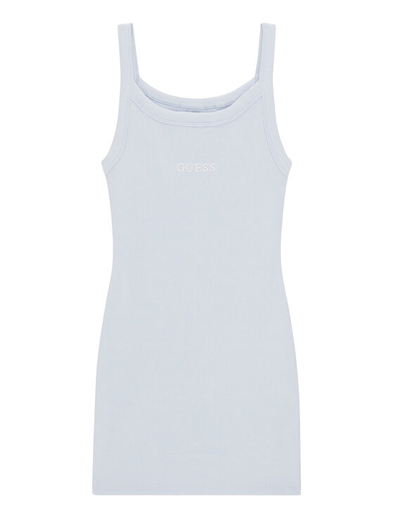 Guess Sukienka letnia J6GK28 K8RT2 Fioletowy jasny Slim Fit