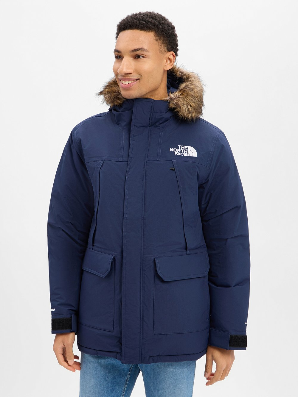 The North Face Męska kurtka funkcjonalna - McMurdo Mężczyźni niebieski, S