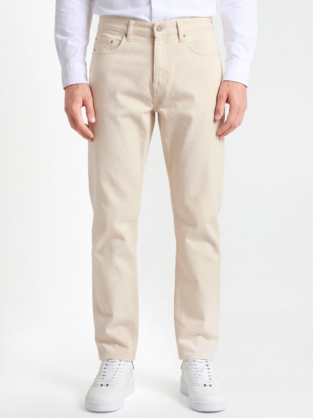 Only&Sons Dżinsy - Edge Mężczyźni Bawełna beżowy|biały, 30-30