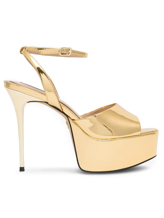 Nine West Sandały CHANDA ZL23031CC Złoty