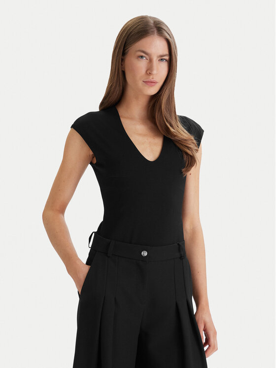 ACCESS FASHION Body 54-2150-377 Czarny Slim Fit