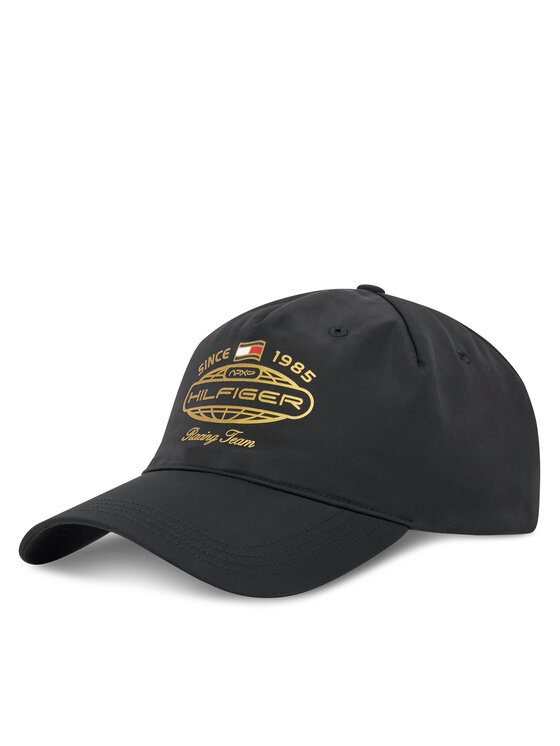 Tommy Hilfiger Czapka z daszkiem F1 Movie AM0AM13965 Czarny