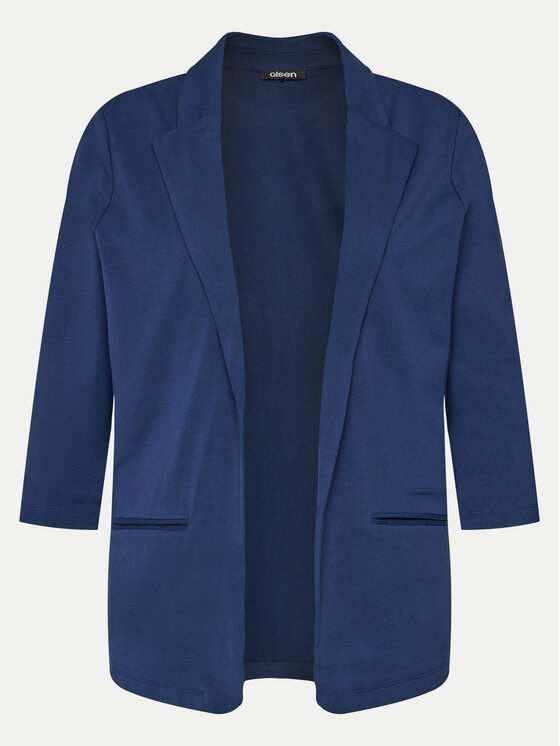 Olsen Marynarka 11201589 Granatowy Regular Fit