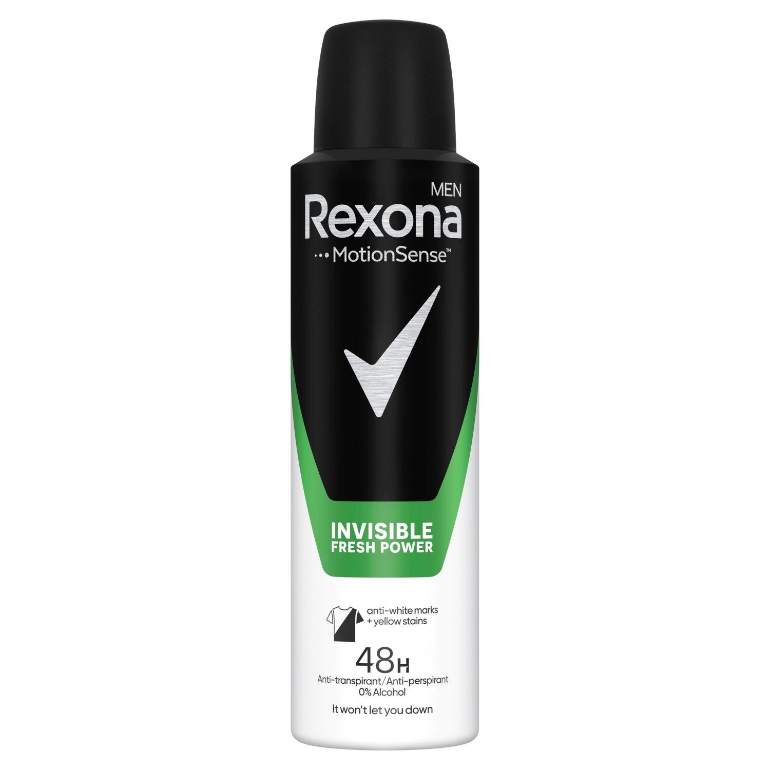 Rexona Men Invisible Fresh Power Antyperspirant w sprayu 150 ml miniaturka