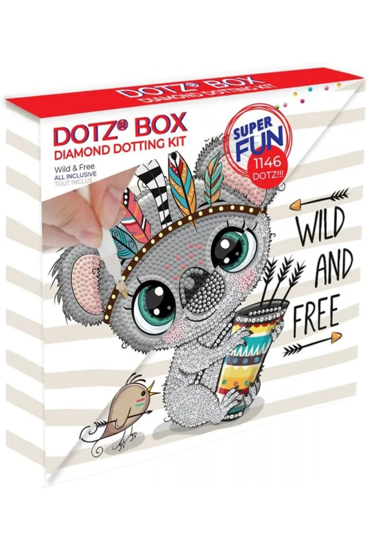 Diamond Dotz. Haft diamentowy. Dzikie i wolne