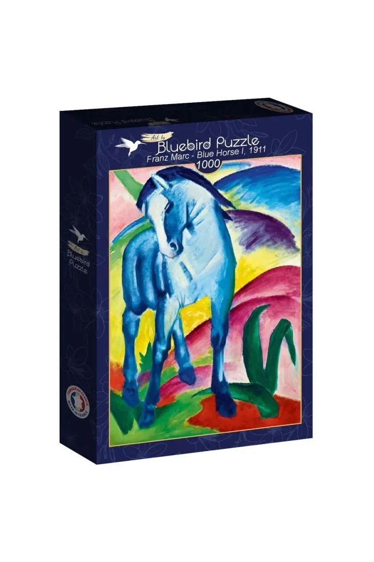 Puzzle 1000 el. Niebieski koń I , Franz Marc 1911