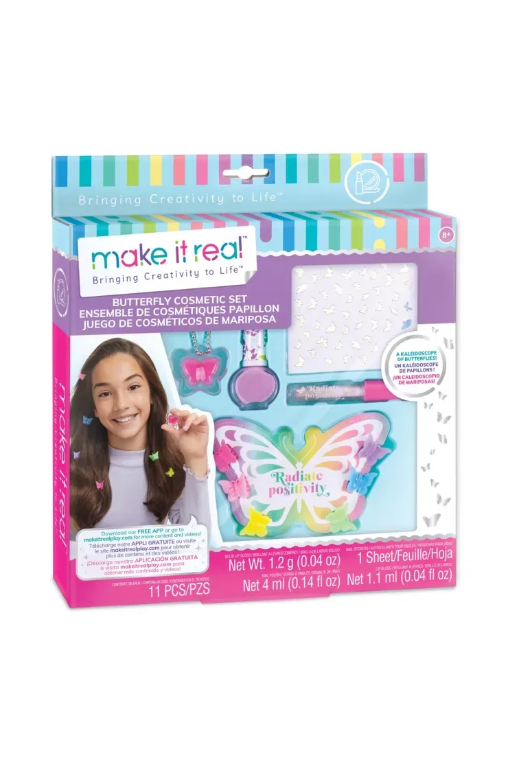 Make It Real. Zestaw kosmetyczny Motyl