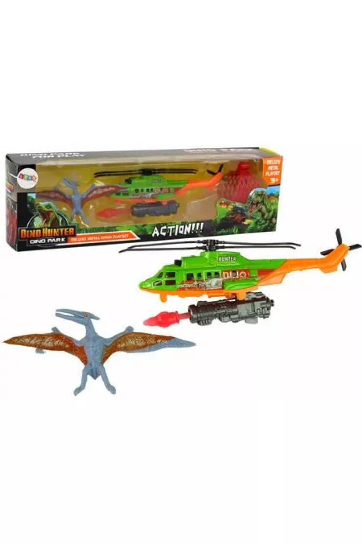 Helikopter transport dinozaura