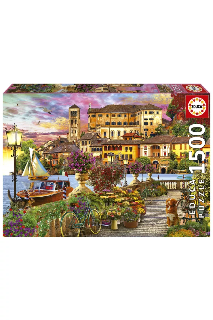 Puzzle 1500 el. Włoska promenada