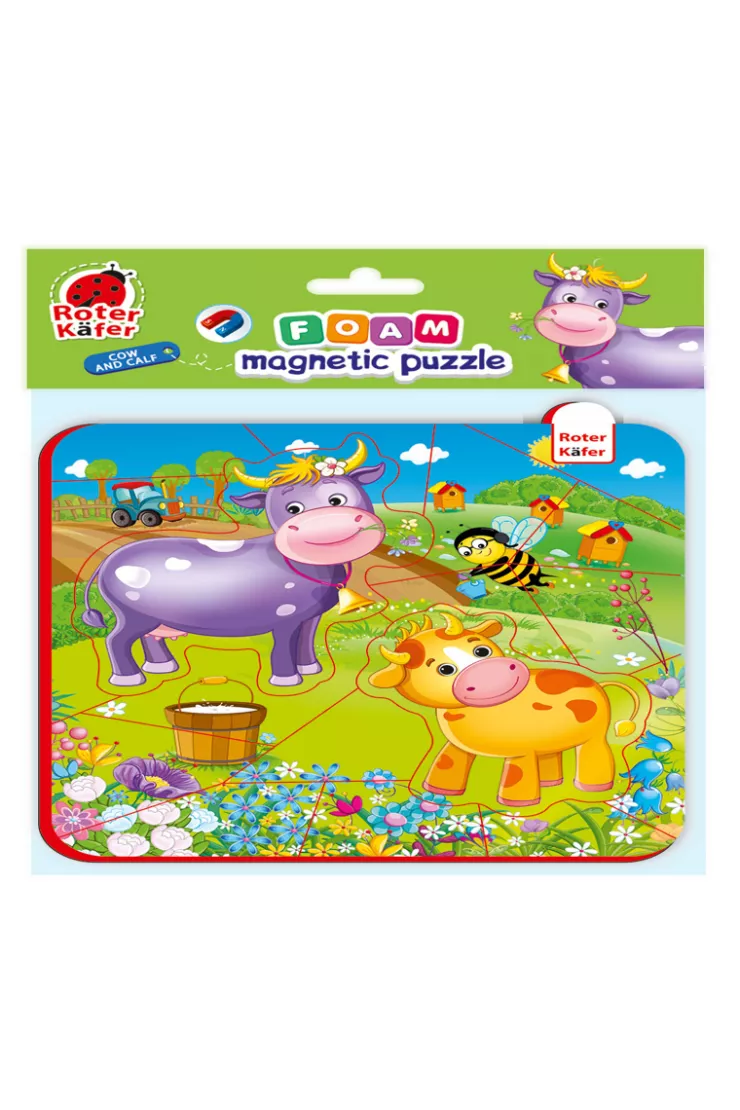 Puzzle magnetyczne Zwierzęta na farmie