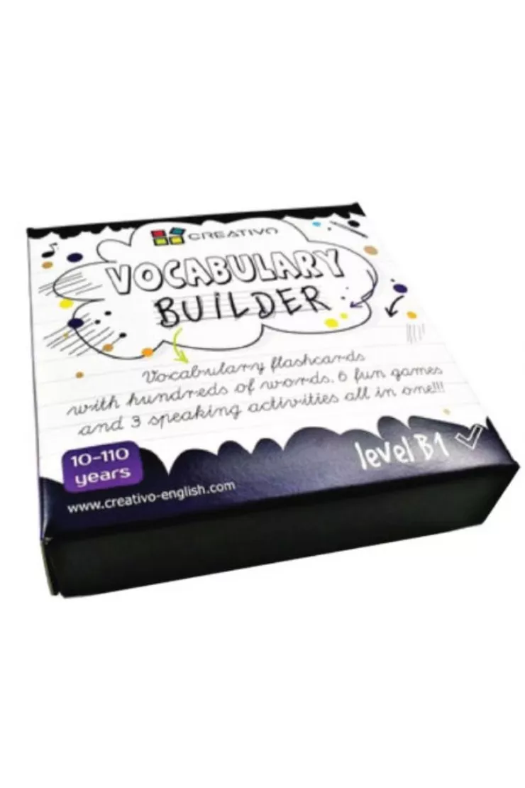 Karty językowe Angielski Vocabulary builder B1