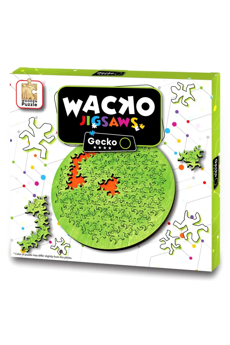 Łamigłówka Wacko - Gecko 12el - poziom 4/4