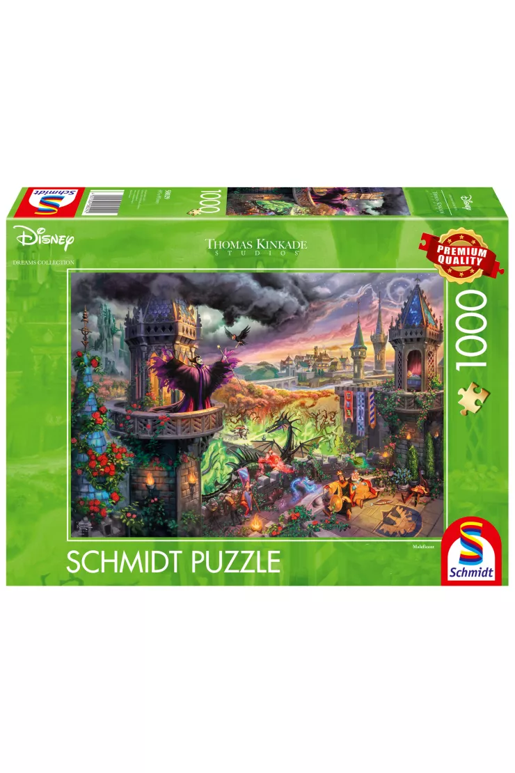 Puzzle 1000 el. Thomas Kinkade, Czarownica Disney