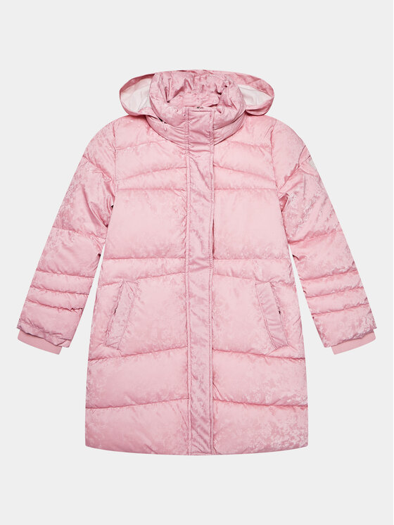 Guess Kurtka przejściowa J3BL07 WFRO0 Różowy Regular Fit