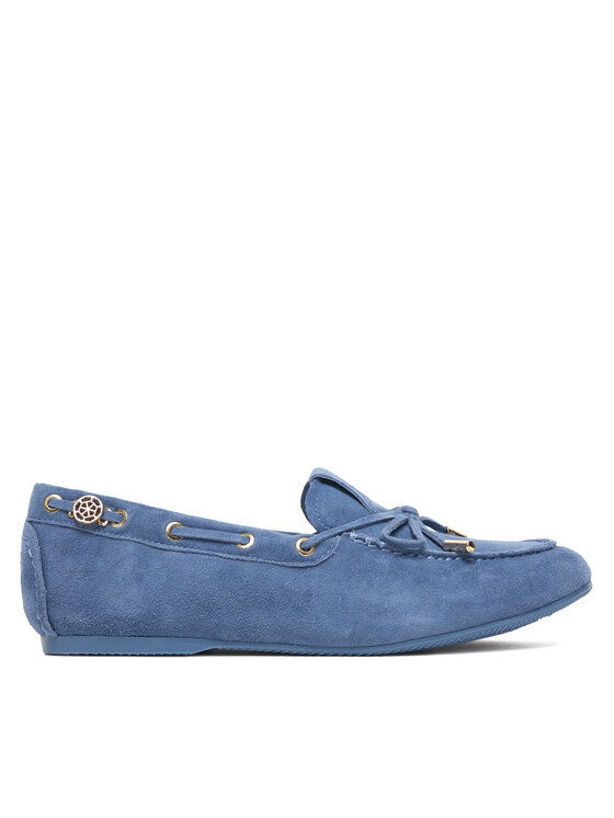 Guess Mokasyny FLPAIS SUE14 Niebieski