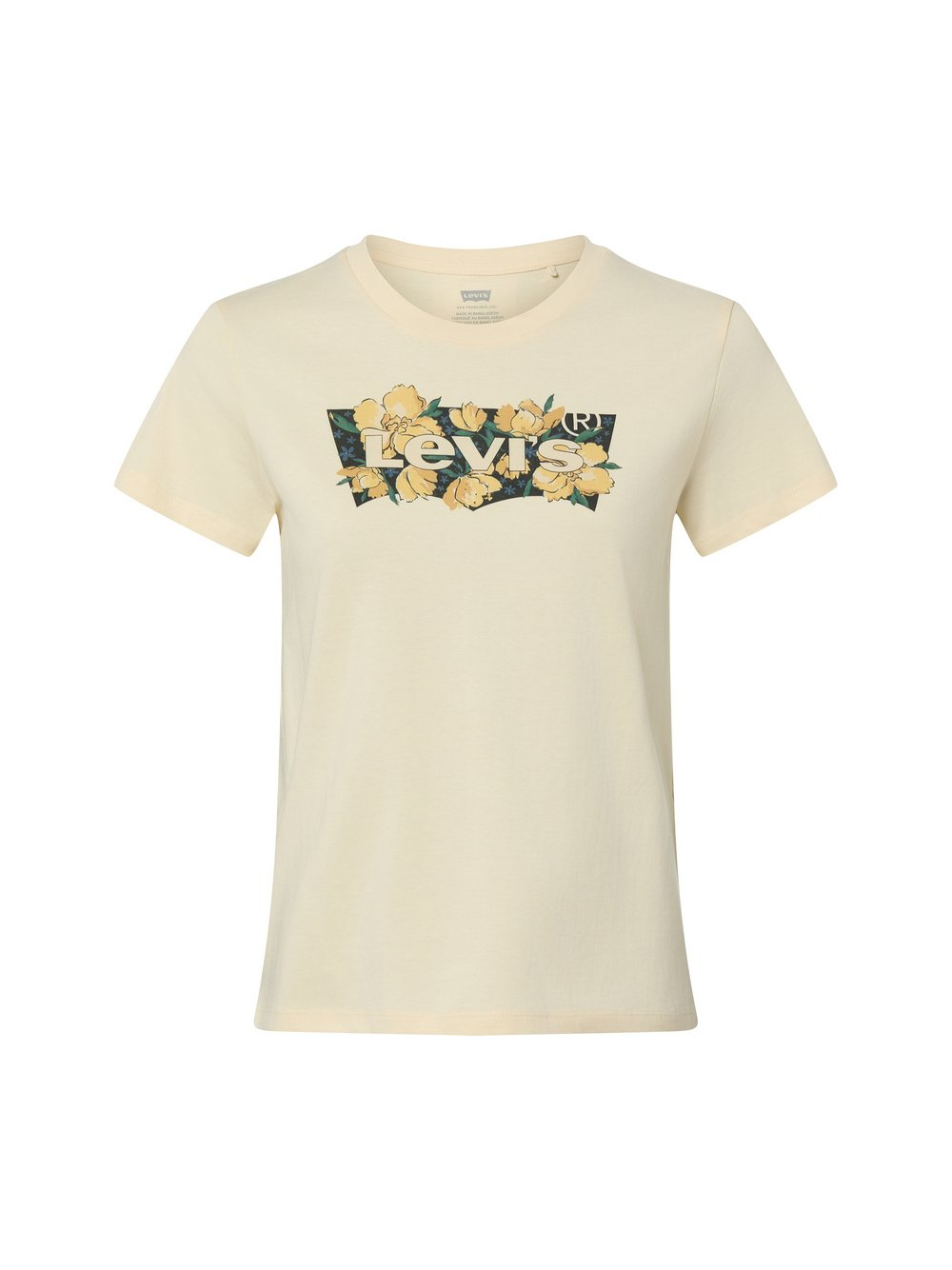 Levi's T-shirt damski Kobiety Bawełna żółty|zielony, XS