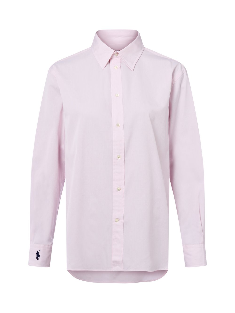 Polo Ralph Lauren Damska bluzka koszulowa Kobiety Bawełna różowy, S