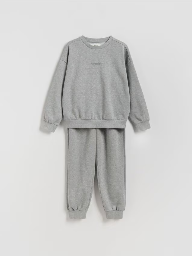 Reserved - Komplet oversize - jasnoszary