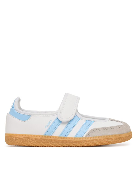 adidas Baleriny Samba Jane C JQ9305 Biały