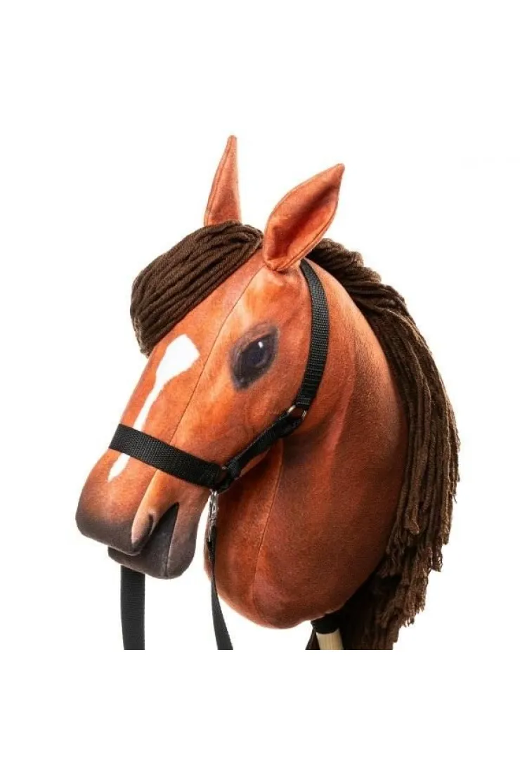 Hobby Horse Skippi. Koń na kiju bursztyn