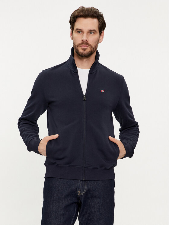 Napapijri Bluza Balis NP0A4HHW Granatowy Regular Fit