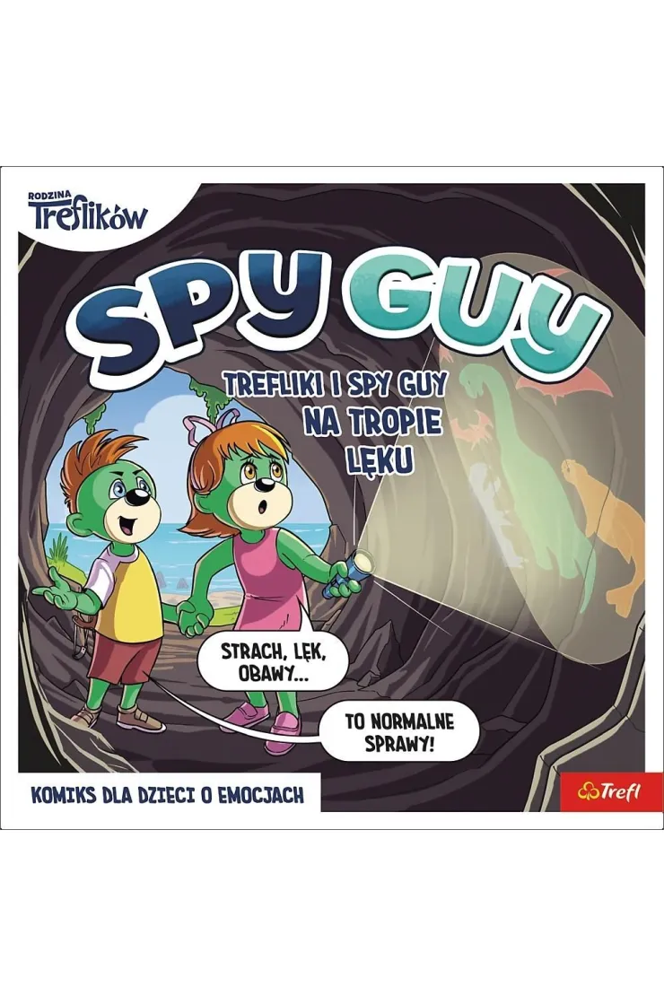Komiks Spy Guy Trefliki i Spy Guy na tropie lęku