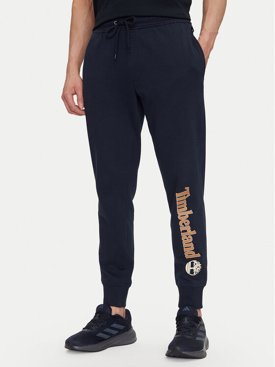Timberland Spodnie dresowe TB0A5YFB Granatowy Regular Fit