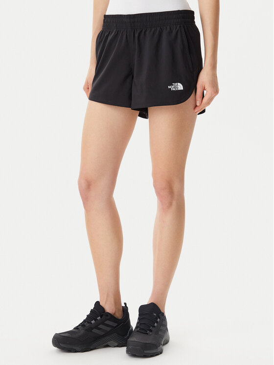 The North Face Szorty sportowe Flex NF0A8BPV Czarny Regular Fit miniaturka